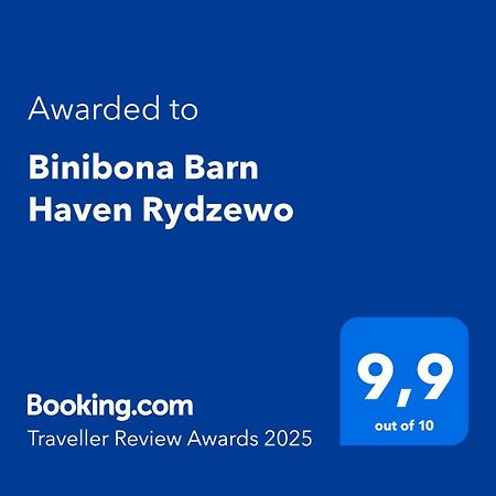 Binibona Barn Haven Rydzewo Villa Kültér fotó